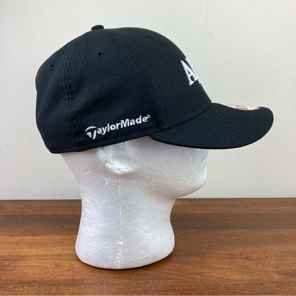 AJGA New Era Snapback Hat Cap Taylormade Golf Adjustable Black White OSFM - Picture 12 of 12